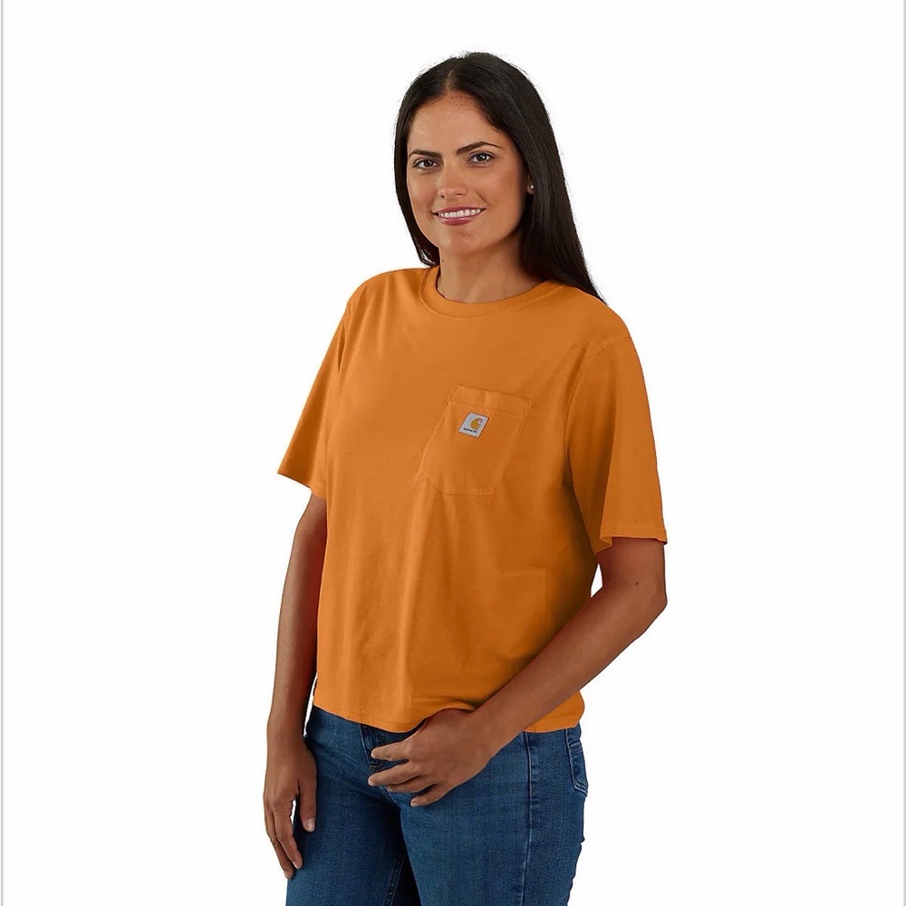 NWT Carhartt Women’s Tencel Fiber Series Loose Tee - Size Large